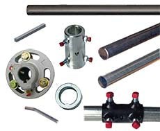 Garage Door Shafts and Couplers