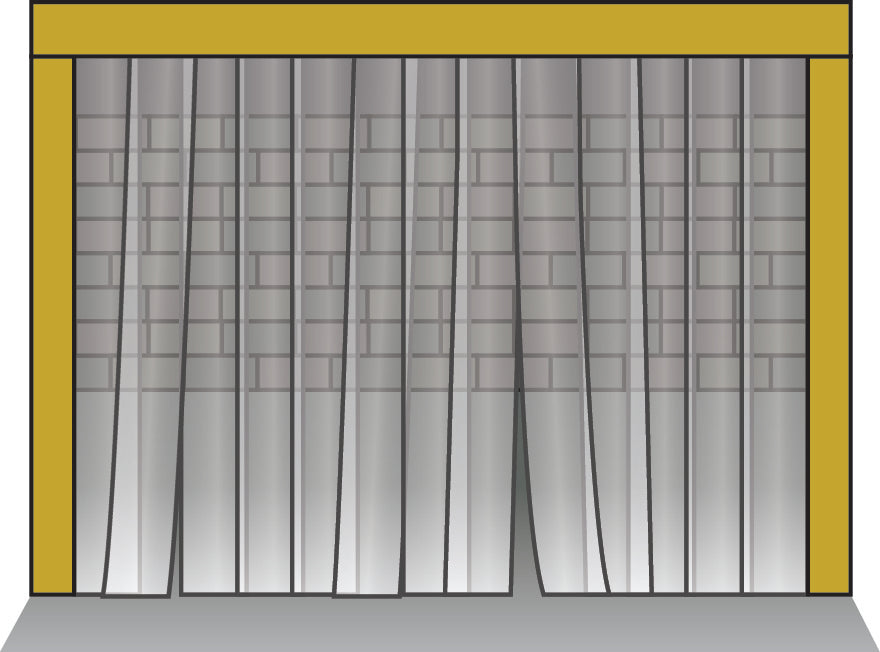 Strip Curtain Door Strips