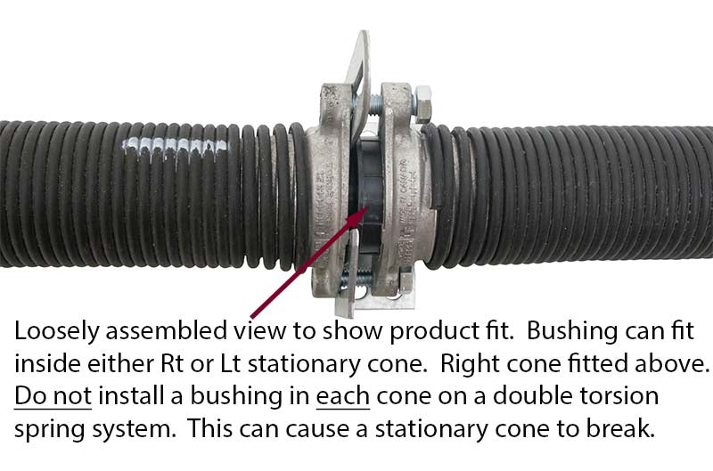 Bearing 1" Nylon Bushing 2" OD