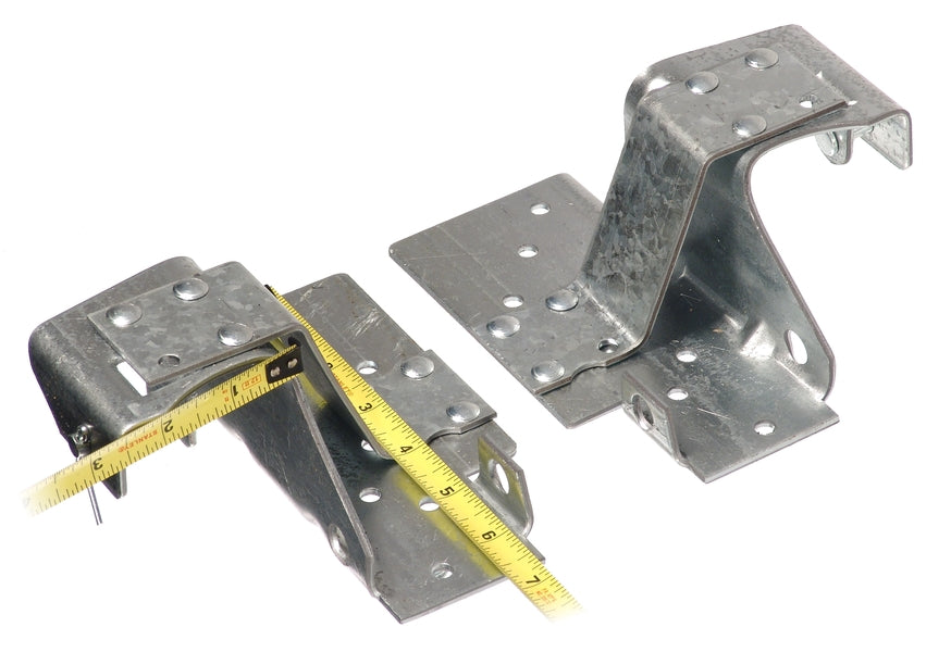Bottom Fixture 6-1/2" High, Supported Outside Lift, For 2" Track