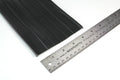 Bottom "T" U-Shaped Clopay Astragal 4 1/2" Vinyl (Ref# 0620141)
