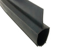 Steel Rolling Door Bottom Seal - Black Synthetic Rubber