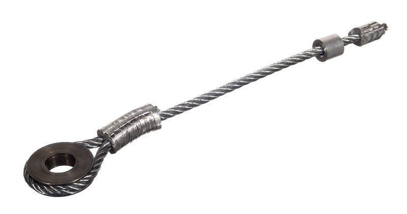 Cable Assembled Custom 1/8" with 3/8" Spool (Raynor) and Stop Sleeves for Torsion Spring Doors