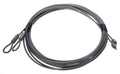 Cables Assembled 1/8" for 8' High Torsion Spring Door. With Open Loops and Stop Sleeves
