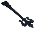 Carriage House Hinge: 16" FDL Style - Cast Iron