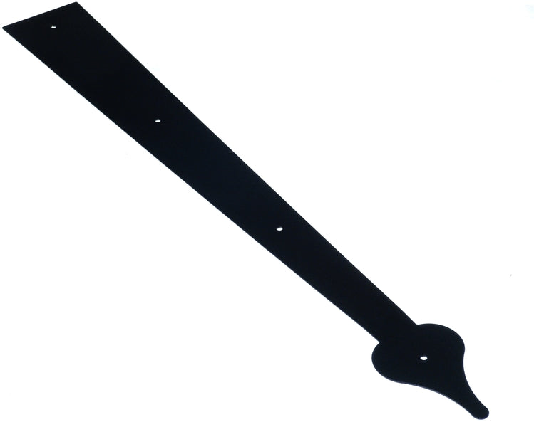 Carriage House Hinge: 24" Regular Style - Stamped