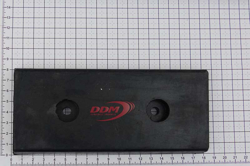 Molded Bumper - 2" x 8" x 18", Kelley Kelco Style