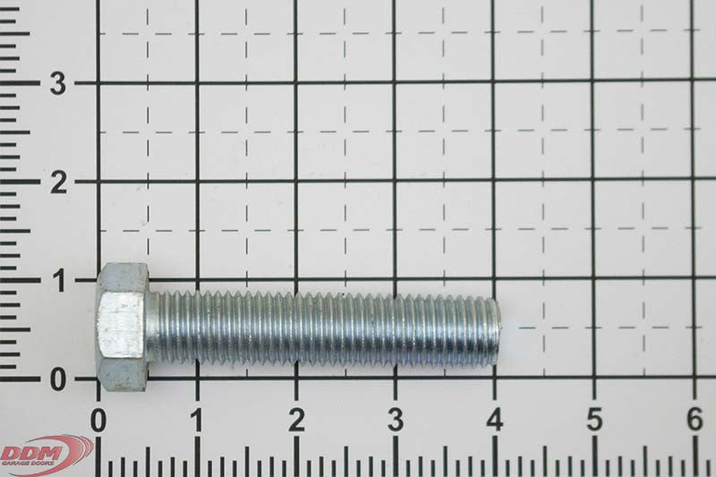 Screw, 3/4"-10 x 3-1/2" HH Cap Gr. 5 Plated, Threaded - 010-103