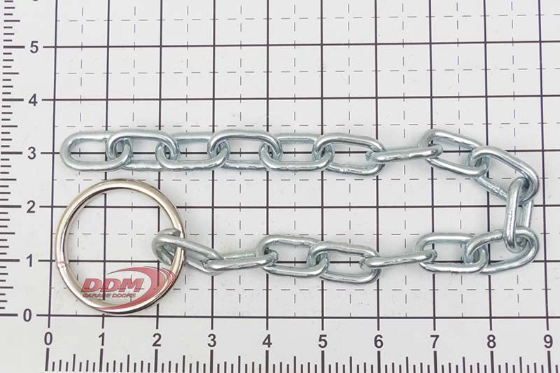 Chain Handle - Below Dock, 16" of Chain w/ O-Ring - 798-336