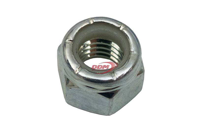 Nut, 3/8"-16 Hex Nylock ZP