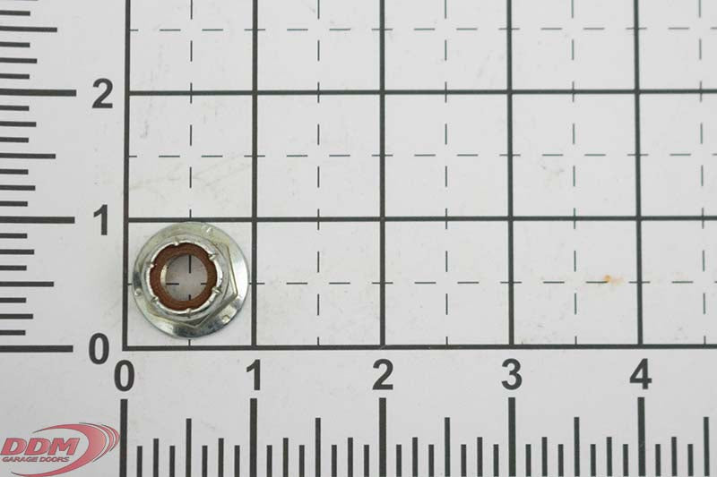 Nut, 7/16" Flange Nylock - 51542 Genquip