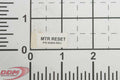 Motor Reset Decal - 64404 Genquip