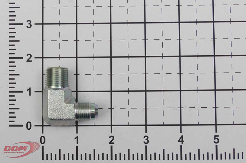 Elbow: 90 Degree Male, 3/8" Tube - 031-004