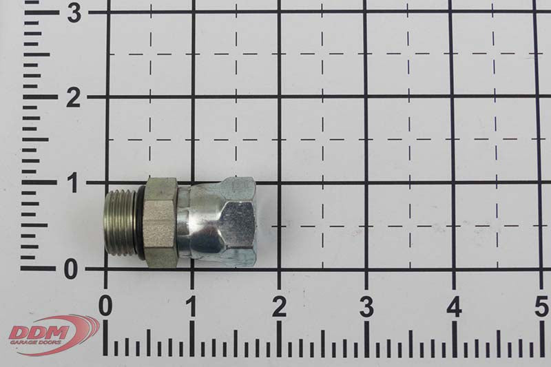 Adapter 37° Swivel, SAE #8, 3/4"-16 - 031-121