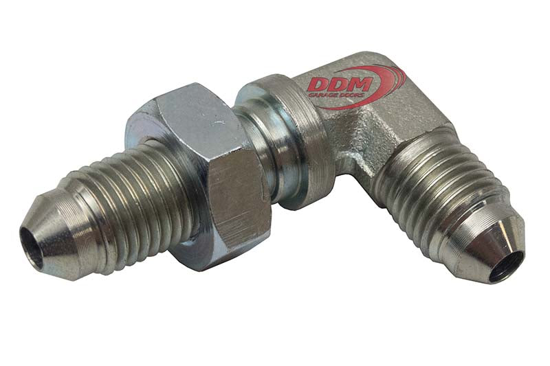 Elbow, Bulkhead 90 Eegree, 1/4" x 1/4" - 031-131