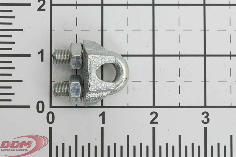 Clamp/Clip, Malleable Wire Rope - 1/4" - 036-026