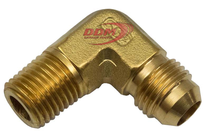 Elbow: 90 Male, 37° Flare 3/8"; 1/4"-18 NPT - 206-068