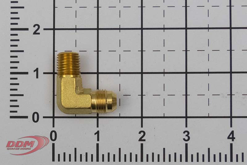 Elbow: 90 Male, 37° Flare 3/8"; 1/4"-18 NPT - 206-068