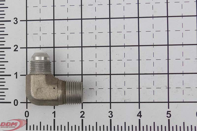Elbow: 90 Male, 37° Flare 1/2"; 1/2"-14 NPT - 206-218