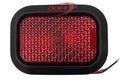 Red 3"x 4-3/4" Signal Light w/ Housing & Bulb - 708-857