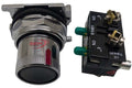 Roto-Push Switch w/ Contacts, Rotating Collar - 708-899