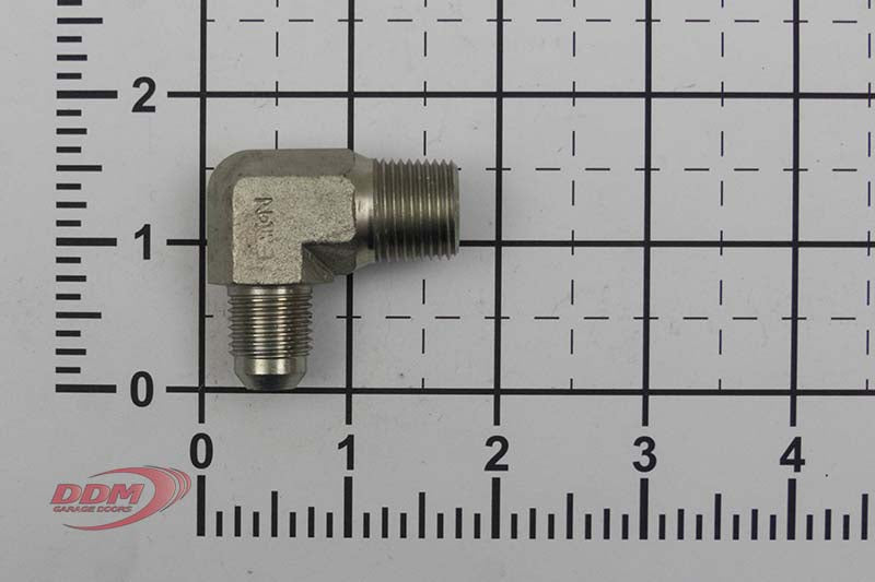 Elbow Fitting - 9/16"-18 JIC x 3/8"-18 NPT - 111-070