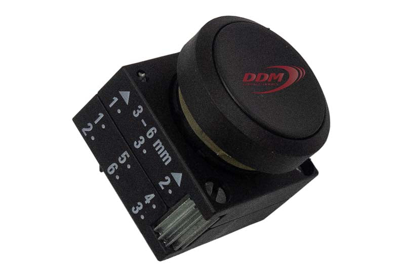 Push Button - Black, For McGuire Auto Dok Model # 6206 - 112-645