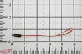 Red Rect. Lens - 2"x 4" Double Bullseye, Inside - MF2-085-001