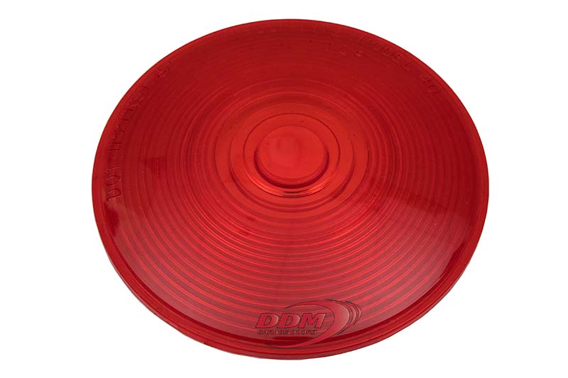 Outside Lens - Round Red - 06-0-027