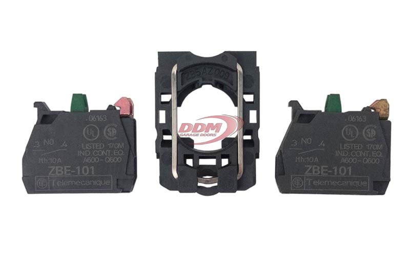 Contact Block - w/ Base, 2 N.O. - 0961-0295