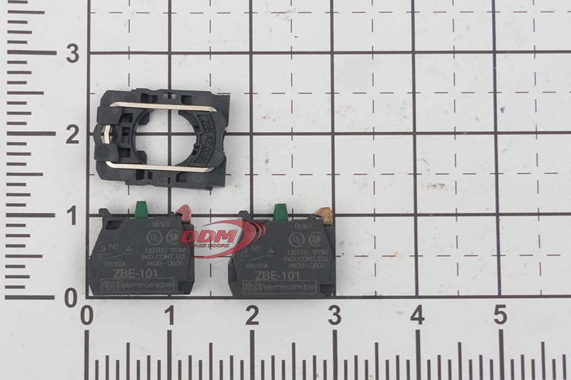 Contact Block - w/ Base, 2 N.O. - 0961-0295
