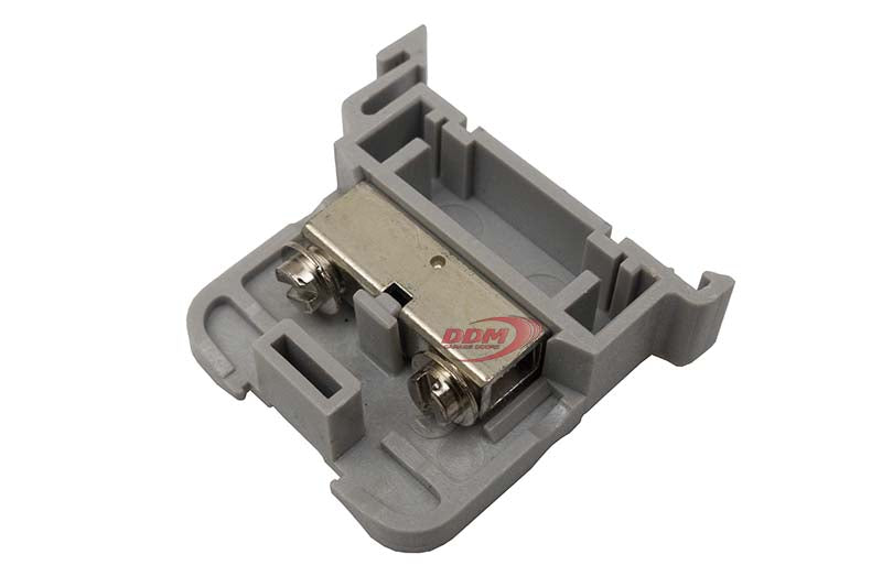 Grey Terminal Block - 3/8" - 1431-0219