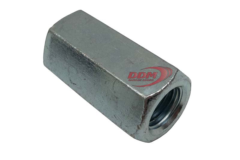 Nut - 3/4"-10 x 2-1/4" Coupling, Zinc Plated - 070-0082