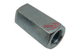 Nut - 3/4"-10 x 2-1/4" Coupling, Zinc Plated - 070-0082