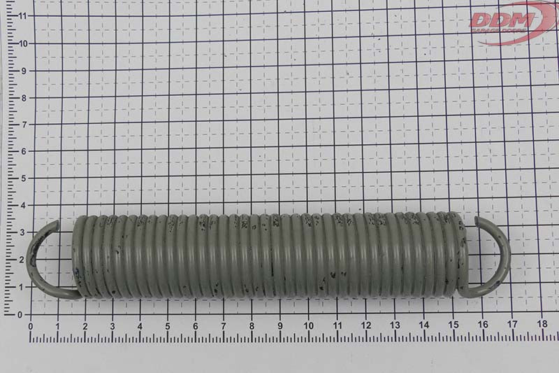 Extension Spring - 16-1/2" Long, 2-7/8" OD, 37 Coils - 52114