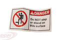 Decal - No Step - 54126