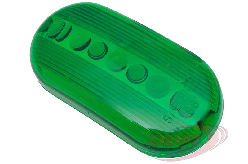 Lens, Green Oval - Inside - 55812