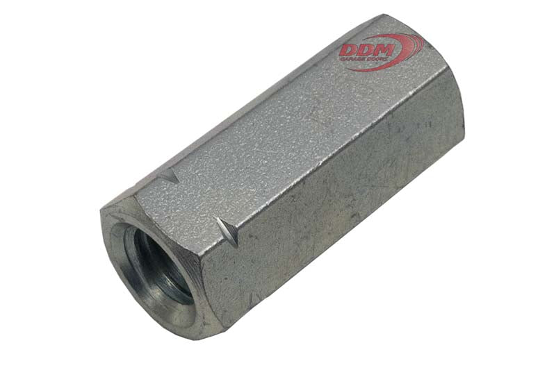 Nut - 1/2"-13 x 1-3/4" Hex, Coupling, Plated, Grade 5 - 214-241