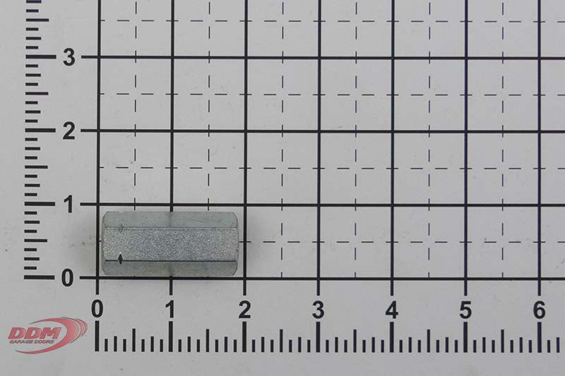 Nut - 1/2"-13 x 1-3/4" Hex, Coupling, Plated, Grade 5 - 214-241