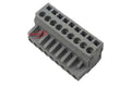 Female Field Terminal With Inkjet -9 Pole - 600-3316C