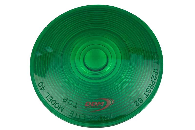Green Lens - 4" Round - 823-097