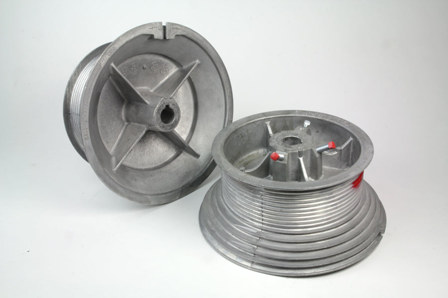 8" Cable Drum, 120" High-Lift for 1" Shaft