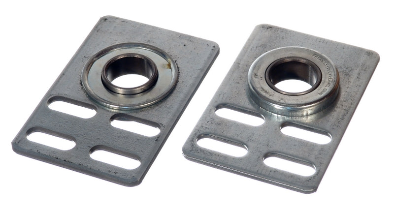 End Bearing Plate Flat 4 5/8" Long, 4-Hole, 8 Ga - Freeway