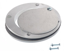 Exhaust Port 4" No Lock for 1/4" thick - Limited Quantities - Please call to order.