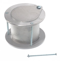 Exhaust Port 3" No Lock for 3" thick  - Limited Quantities - Please call to order.