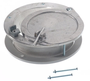 Exhaust Port 6" W/ Lock for 2" thick - Limited Quantities - Please call to order.