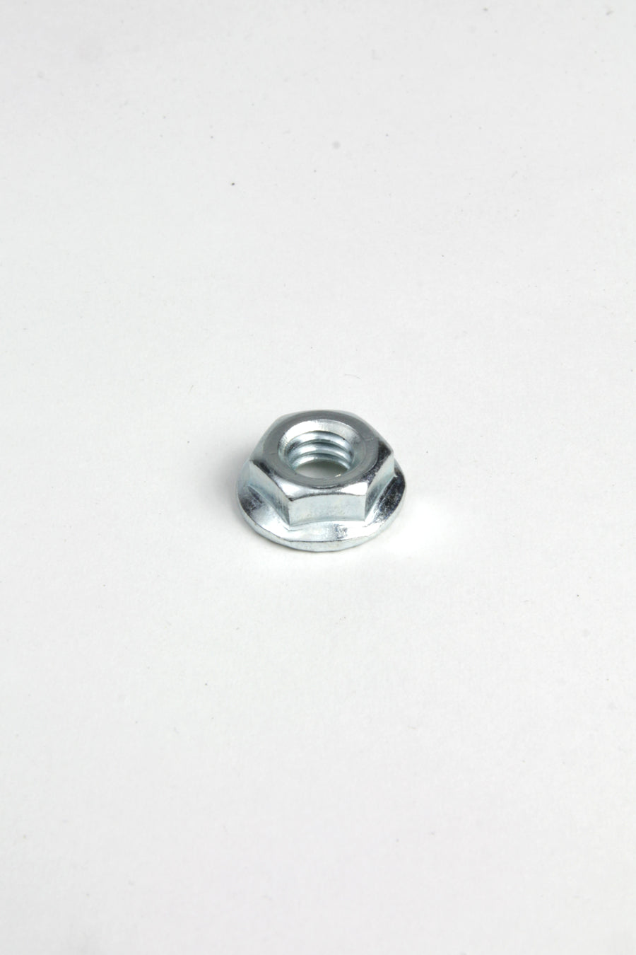 Hex Flange Nut 1/4" Serrated