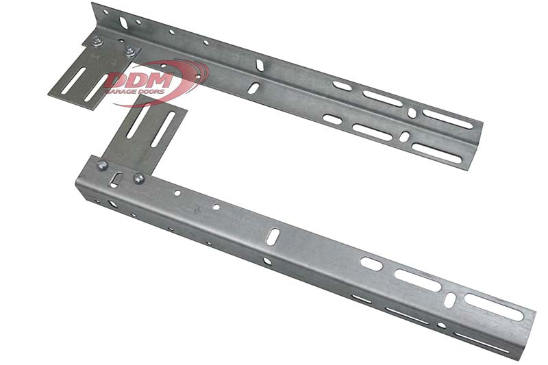 Flag bracket for Commercial Doors. 4-1/2" Slotted