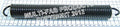 Spring, 3" X 26-5/8" Long, 53 Coils .405" wire - 030-081