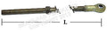 Pull Rod 6' Board, Length 55 1/2" - 037-096